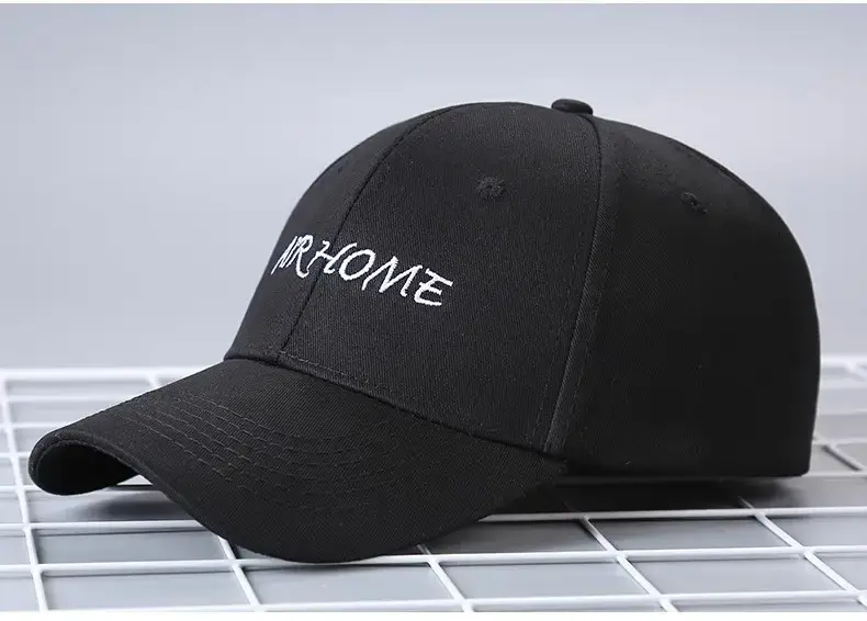 Men Women Air Hopper Cap Black Embroidered — feature 2