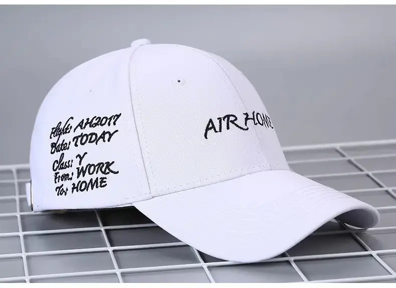 Men Women Air Hopper Cap Black Embroidered — feature 7