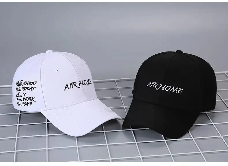 Men Women Air Hopper Cap Black Embroidered — feature 8