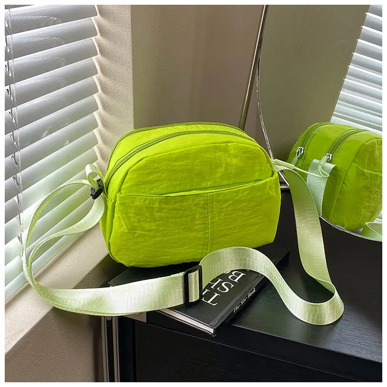 Small Square Canvas Shoulder Bag for Women Men — feature 38