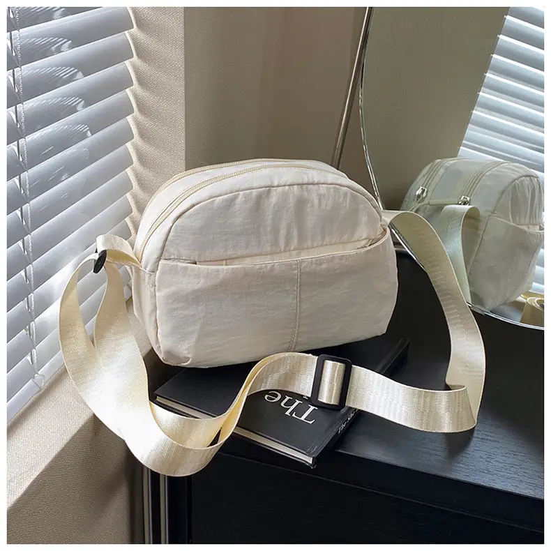 Small Square Canvas Shoulder Bag for Women Men — feature 39