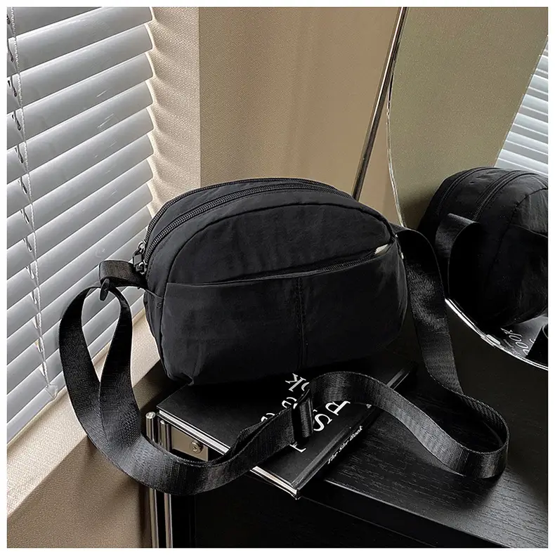 Small Square Canvas Shoulder Bag for Women Men — feature 41