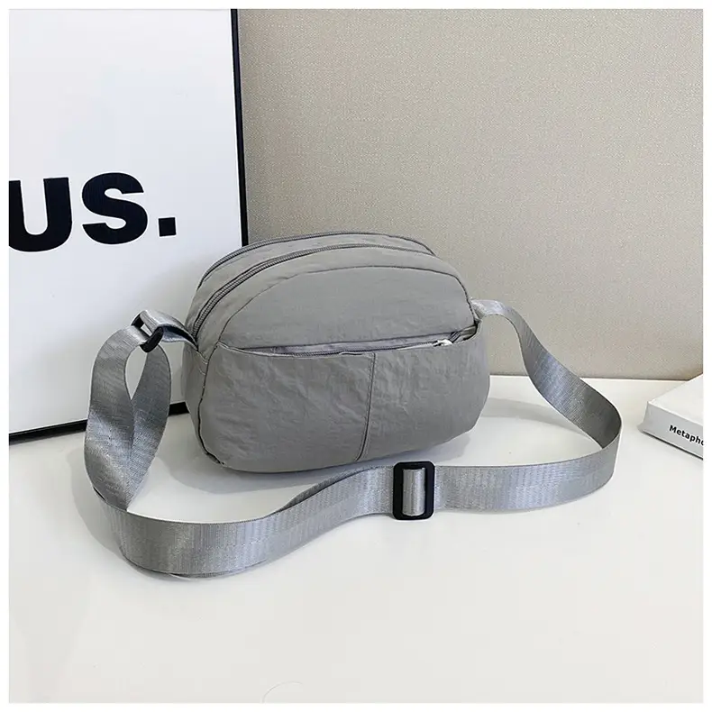 Small Square Canvas Shoulder Bag for Women Men — feature 45