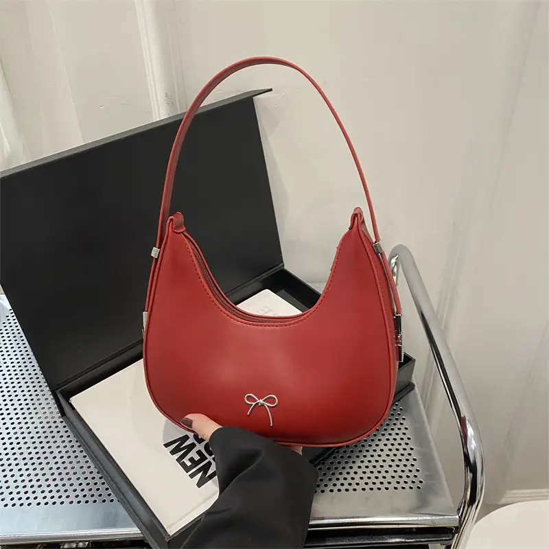 Red Bow-Knot Handbag for Women 2026 - Image 6