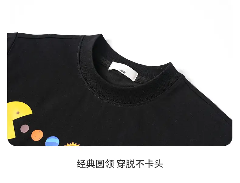 Boys Black Graphic T-Shirt 2026 Kids Shorts Set — feature 13