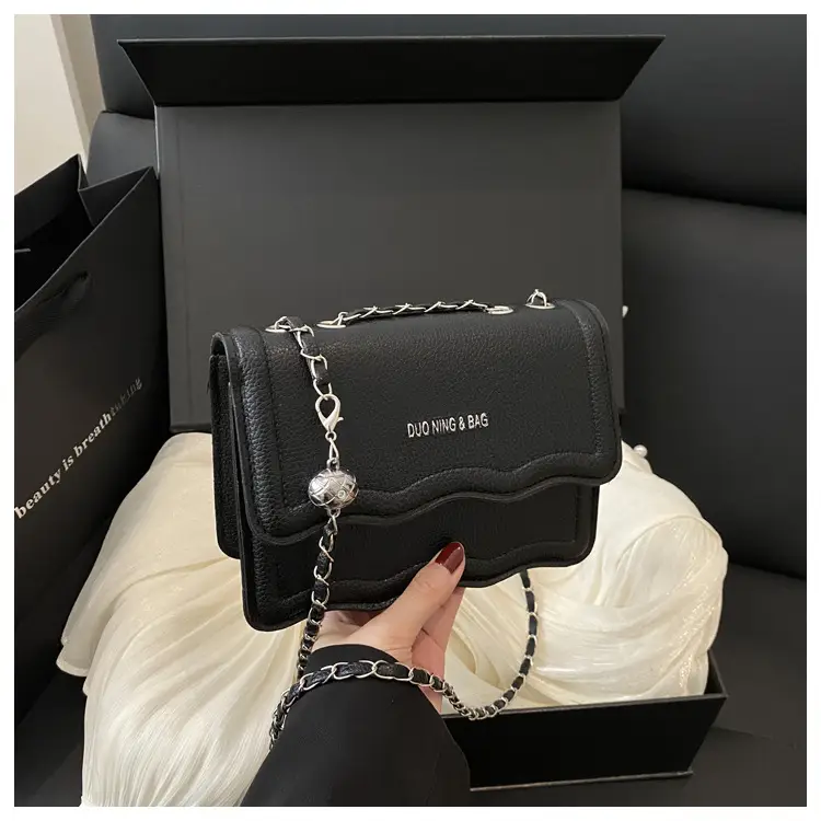 Women's Brown Leather Crossbody Bag 2025 New Style — feature 20