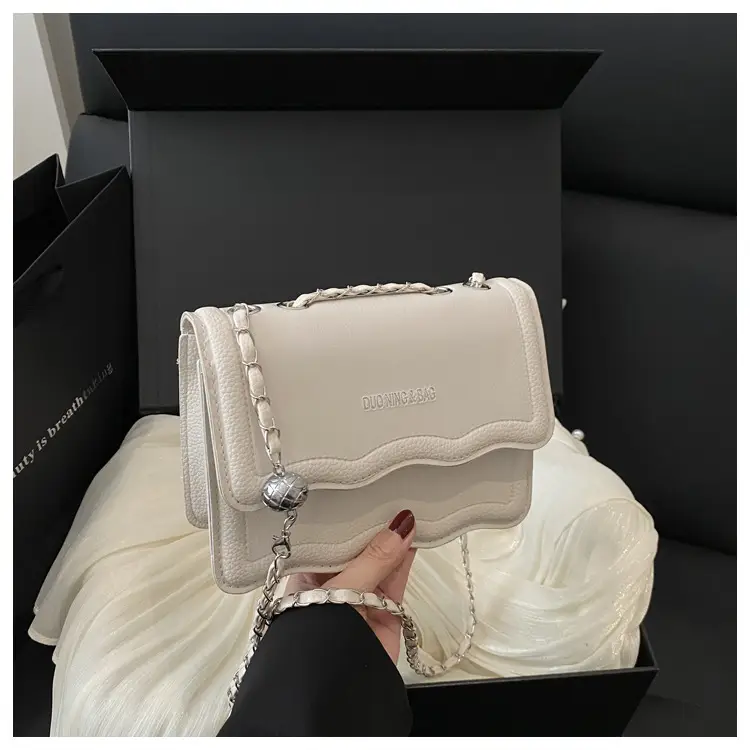 Women's Brown Leather Crossbody Bag 2025 New Style — feature 22