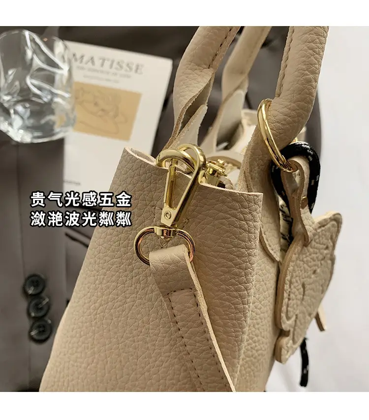 Yellow Portable Vegetable Basket Bag for Women — feature 10