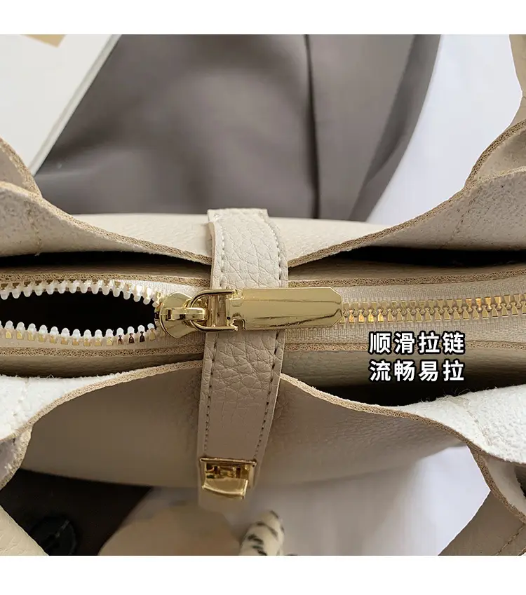 Yellow Portable Vegetable Basket Bag for Women — feature 11