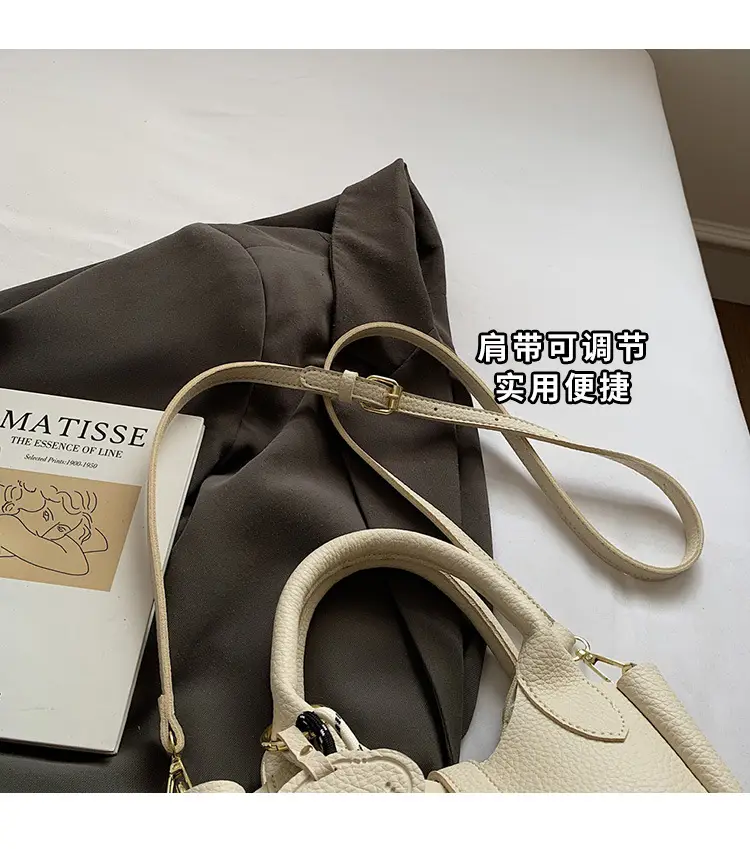 Yellow Portable Vegetable Basket Bag for Women — feature 7