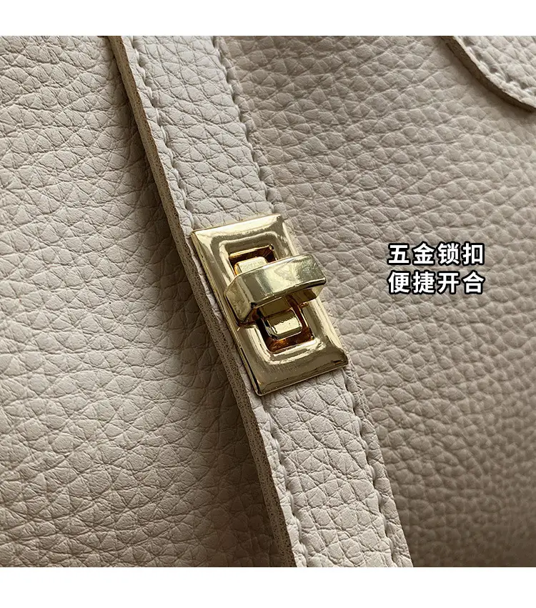 Yellow Portable Vegetable Basket Bag for Women — feature 8