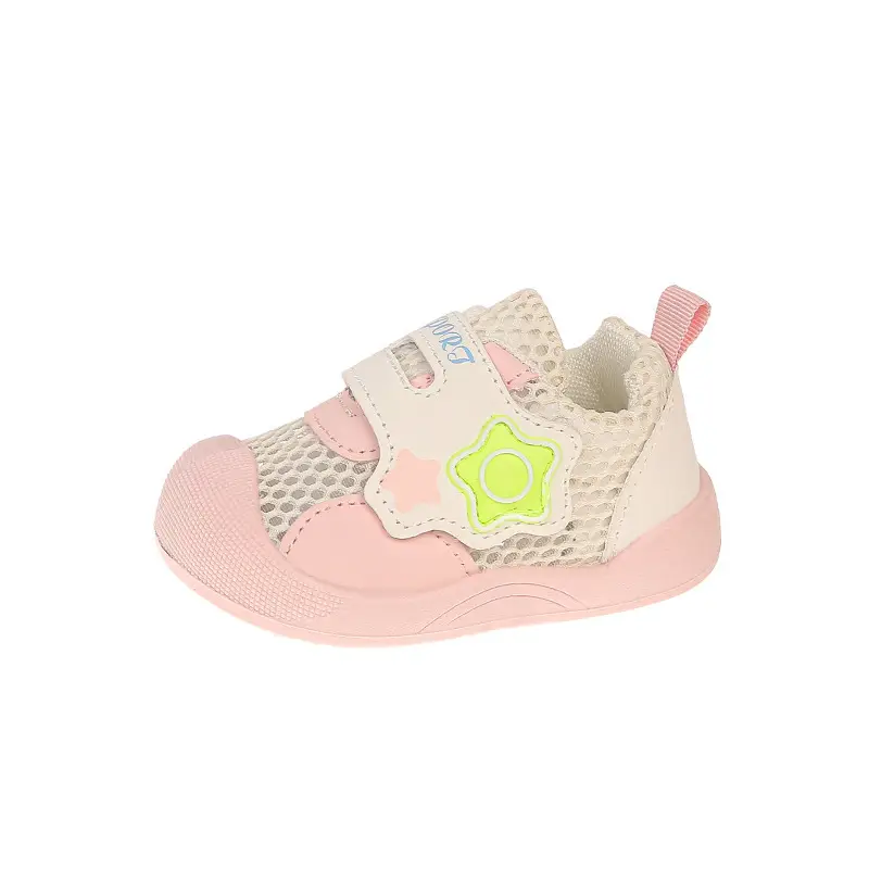 Spring and Summer New Style Cut Out Baby Boy Toddler Shoes Non-Slip Toddler Soft Sole Breathable Girls Mesh Shoes Sports Baby Shoes - Image 7