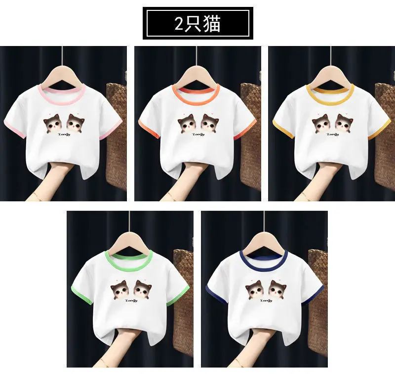 Doraemon Cotton T-Shirt for Baby Girl White Orange — feature 4