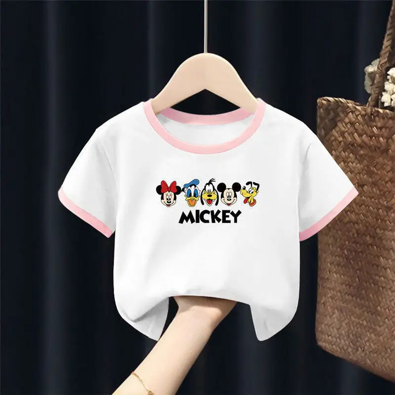 Doraemon Cotton T-Shirt for Baby Girl White Orange - Image 21