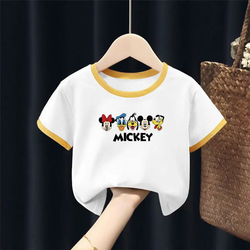 Doraemon Cotton T-Shirt for Baby Girl White Orange - Image 23