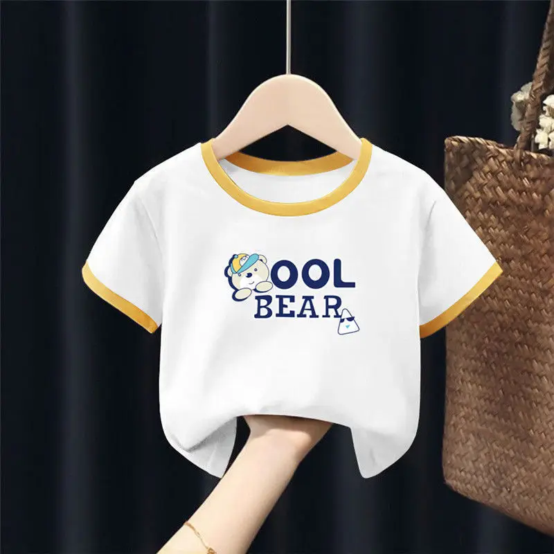 Doraemon Cotton T-Shirt for Baby Girl White Orange - Image 8