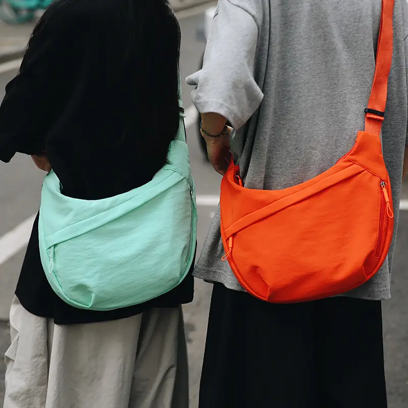 Trendy Nylon Couple Sports Bag Set - Image 8
