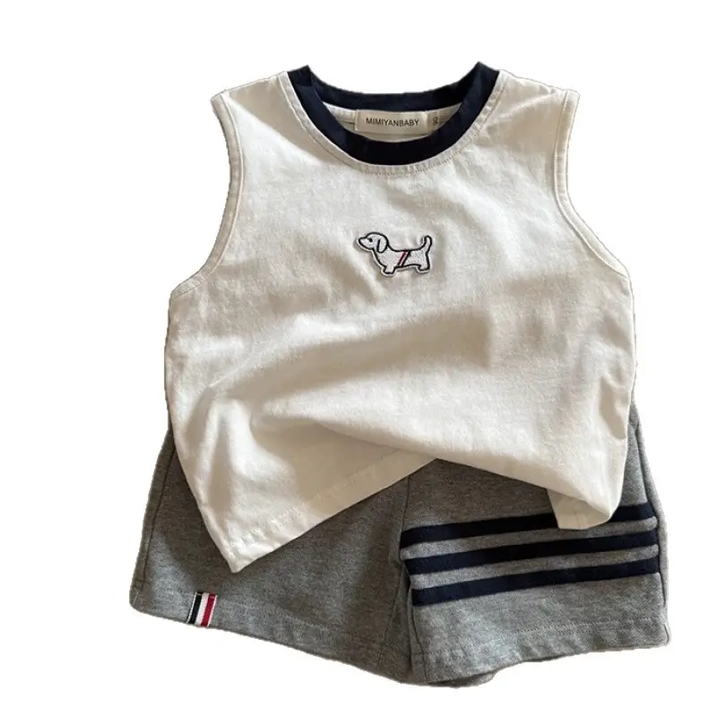 Kids Sleeveless Vest Set for Boys 2025 Summer - Image 8