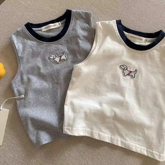Kids Sleeveless Vest Set for Boys 2025 Summer — feature 3