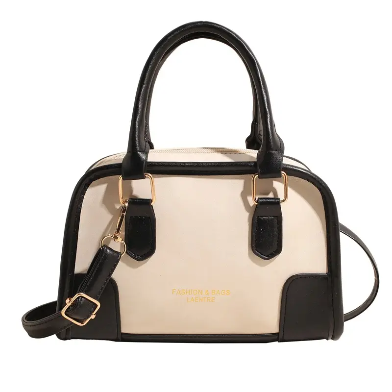 Retro Brown & Cream Shoulder Bag for Women 2025 - Image 13