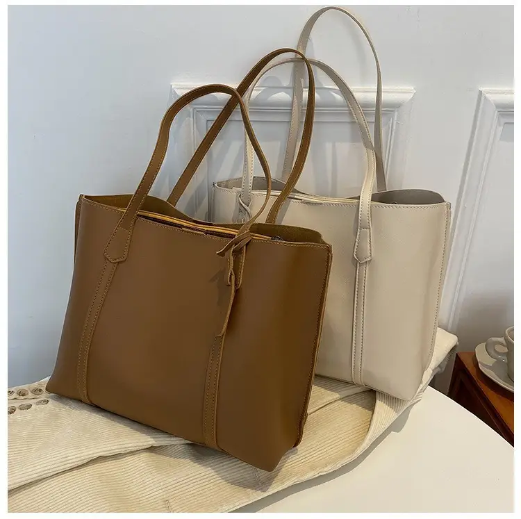 Black Leather Tote Bag for Women 2024 Winter Style — feature 42