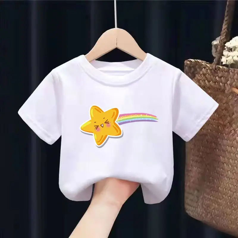 Pure Cotton Baby T-Shirts Set Yellow Pink - Image 32