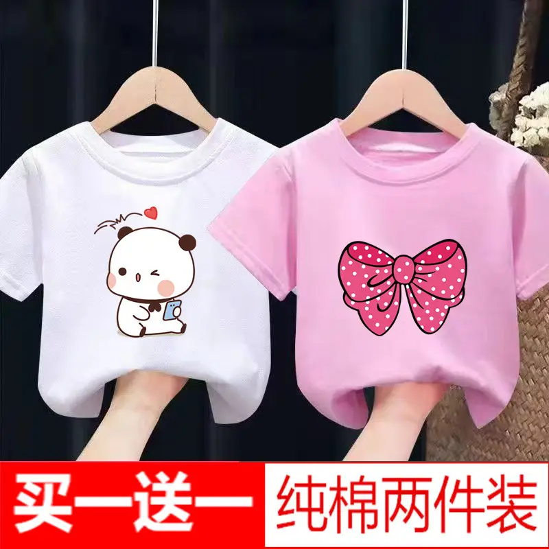 Pure Cotton Baby T-Shirts Set Yellow Pink - Image 8