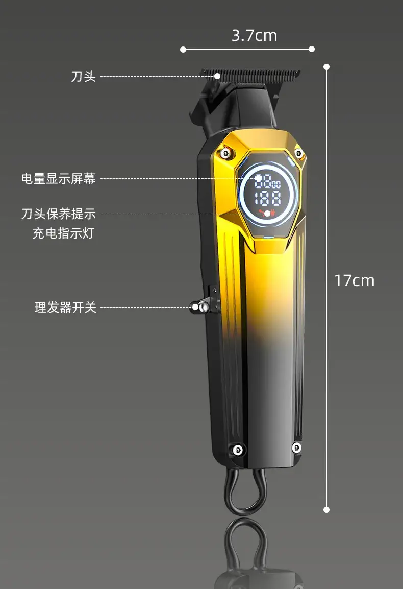 Electric Hair Clipper for Men Women Professional Barber - Image 4
