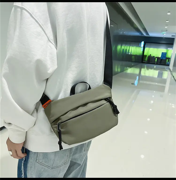Blue Nylon Crossbody Bag for Women Casual Large Capacity — feature 18