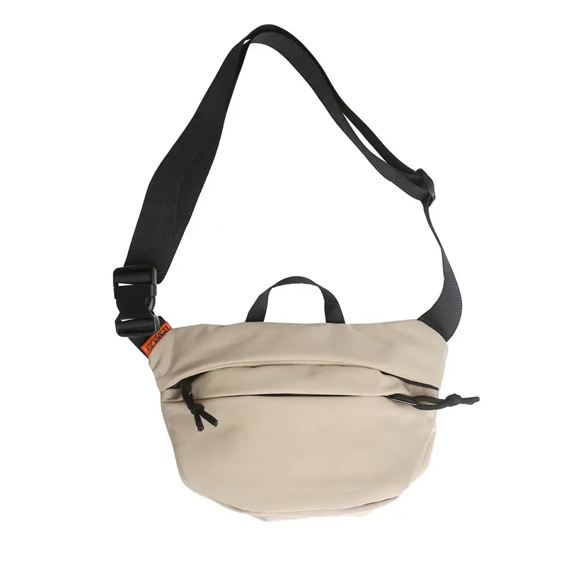 Blue Nylon Crossbody Bag for Women Casual Large Capacity