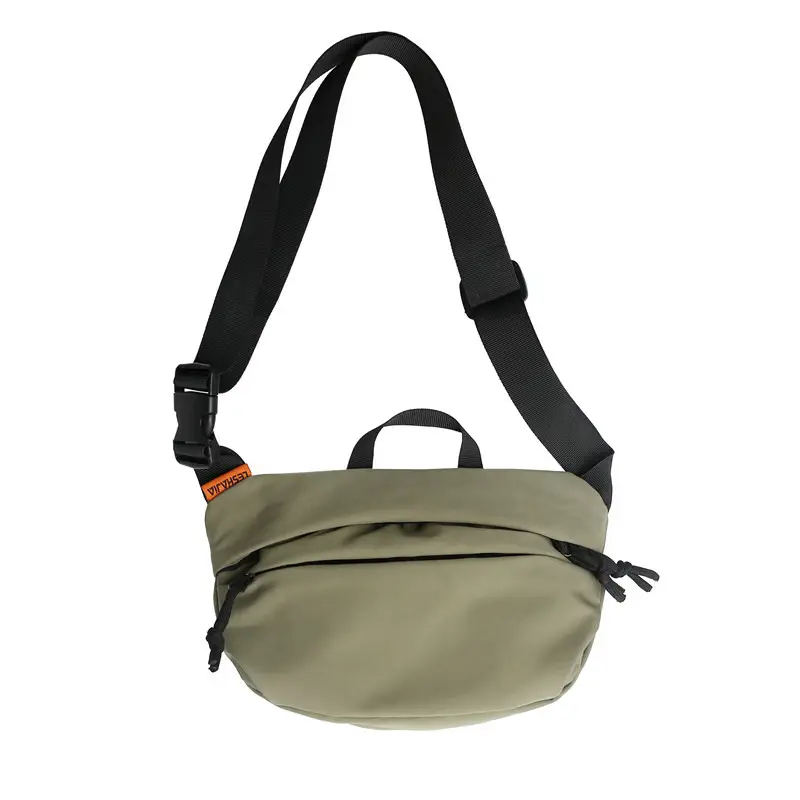 Blue Nylon Crossbody Bag for Women Casual Large Capacity