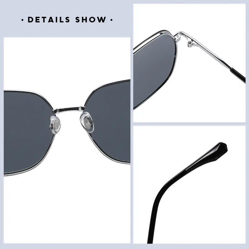 Men Square Frame Polarized Sunglasses 2288 - Image 8