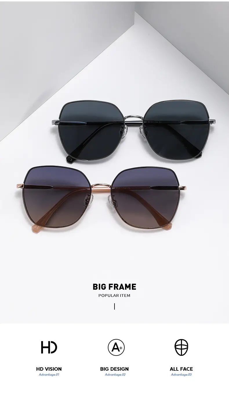 Men Square Frame Polarized Sunglasses 2288 — feature 3