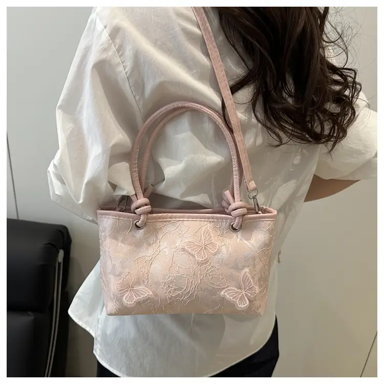 Sweet Lace Butterfly Bag 2025 Summer Large Capacity — feature 13