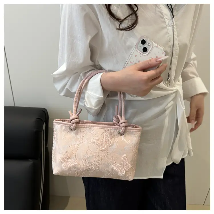 Sweet Lace Butterfly Bag 2025 Summer Large Capacity — feature 16