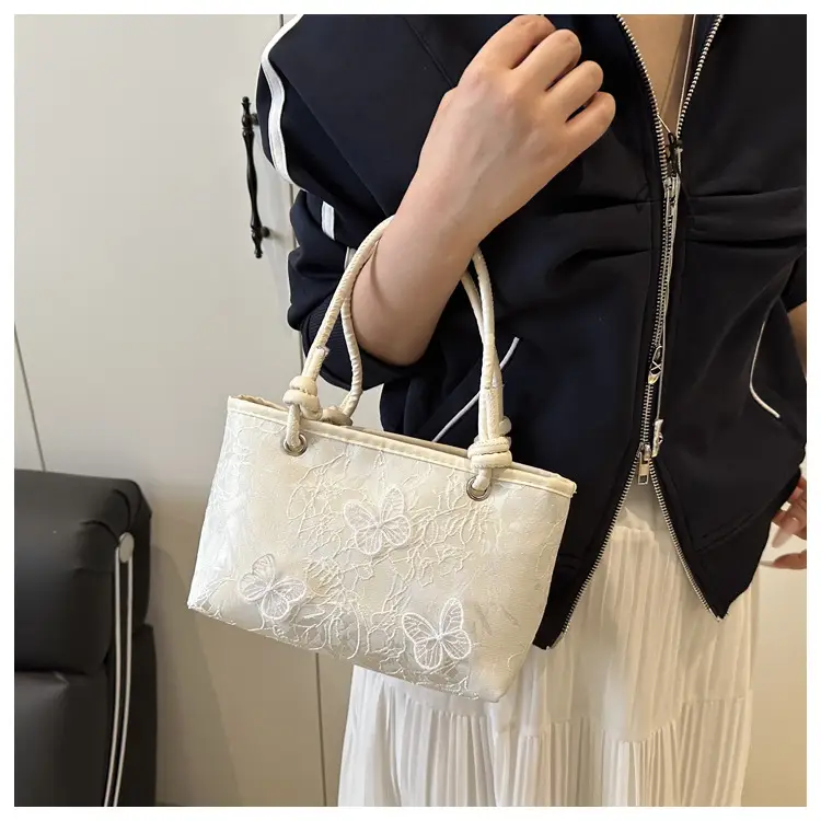 Sweet Lace Butterfly Bag 2025 Summer Large Capacity — feature 17