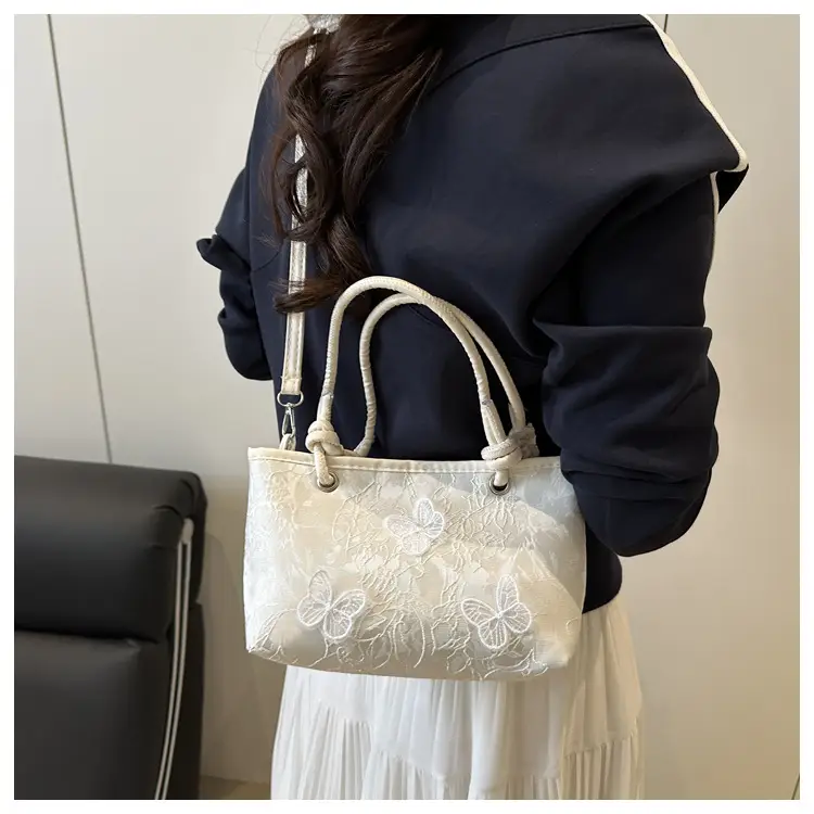 Sweet Lace Butterfly Bag 2025 Summer Large Capacity — feature 19