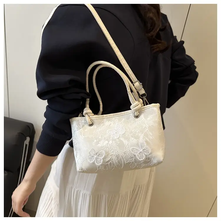 Sweet Lace Butterfly Bag 2025 Summer Large Capacity — feature 20