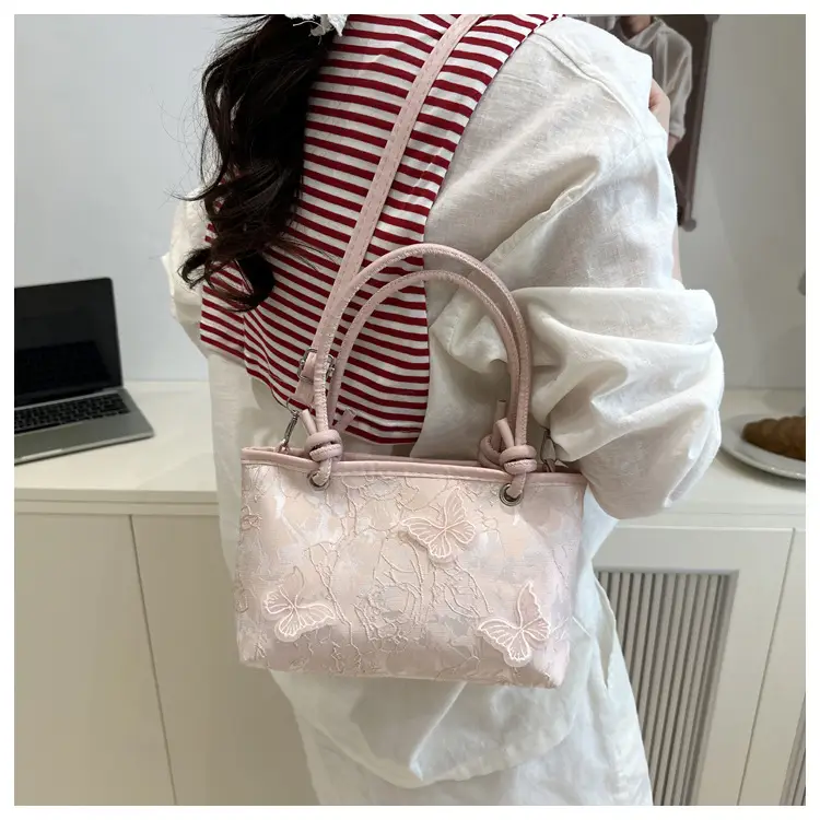 Sweet Lace Butterfly Bag 2025 Summer Large Capacity — feature 24