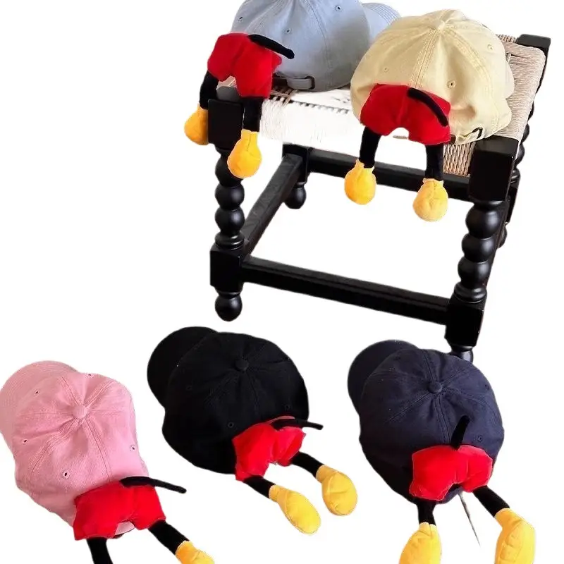 Cute Mickey Baseball Cap Women Y2K Minnie Duck Cap - Image 10