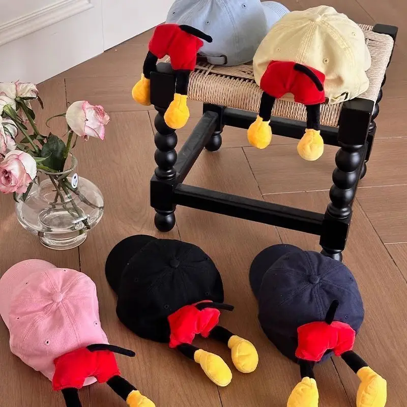 Cute Mickey Baseball Cap Women Y2K Minnie Duck Cap — feature 3