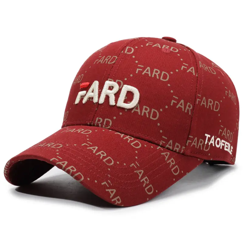 Men's Black Polo Cap with "FARD" Embroidery - Image 5