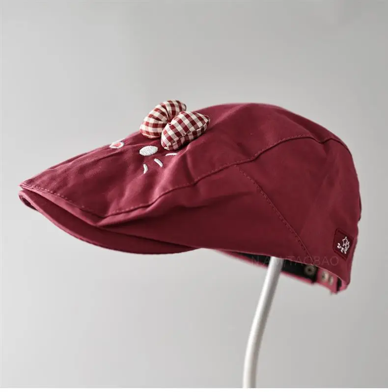 New Three-Dimensional Bow Cat Cap for Women — feature 11