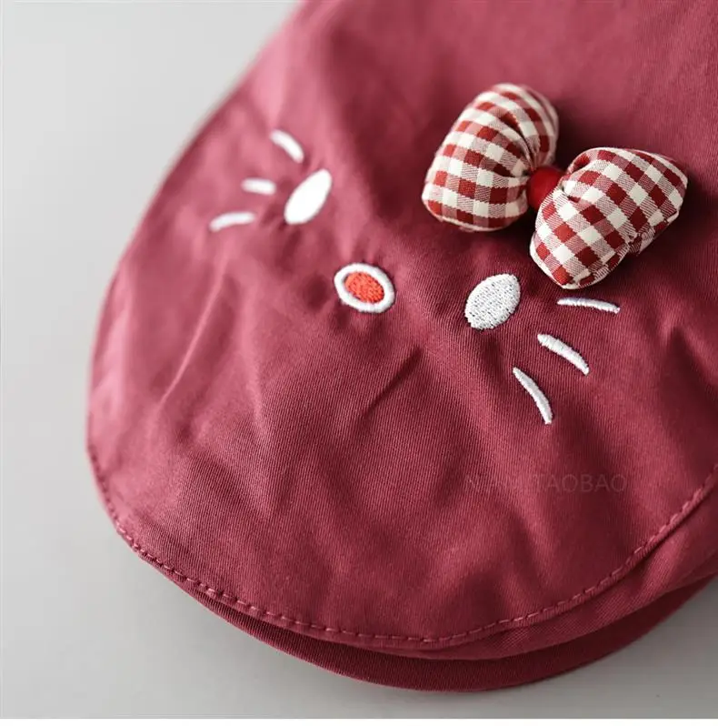 New Three-Dimensional Bow Cat Cap for Women — feature 14