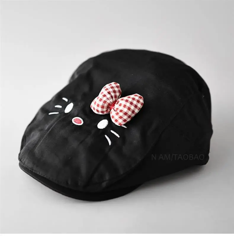 New Three-Dimensional Bow Cat Cap for Women — feature 5