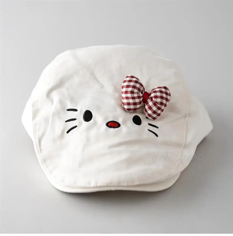 New Three-Dimensional Bow Cat Cap for Women — feature 9