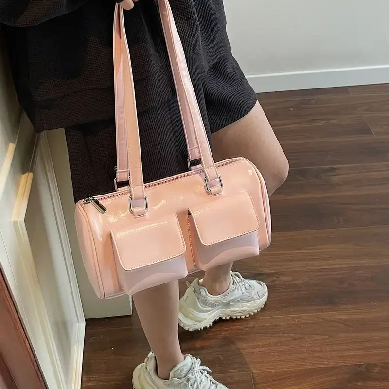 Women's Beige Crossbody Shoulder Bag 2025 Summer - Image 8