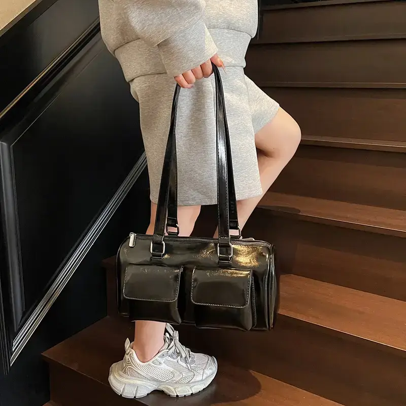 Women's Beige Crossbody Shoulder Bag 2025 Summer - Image 9