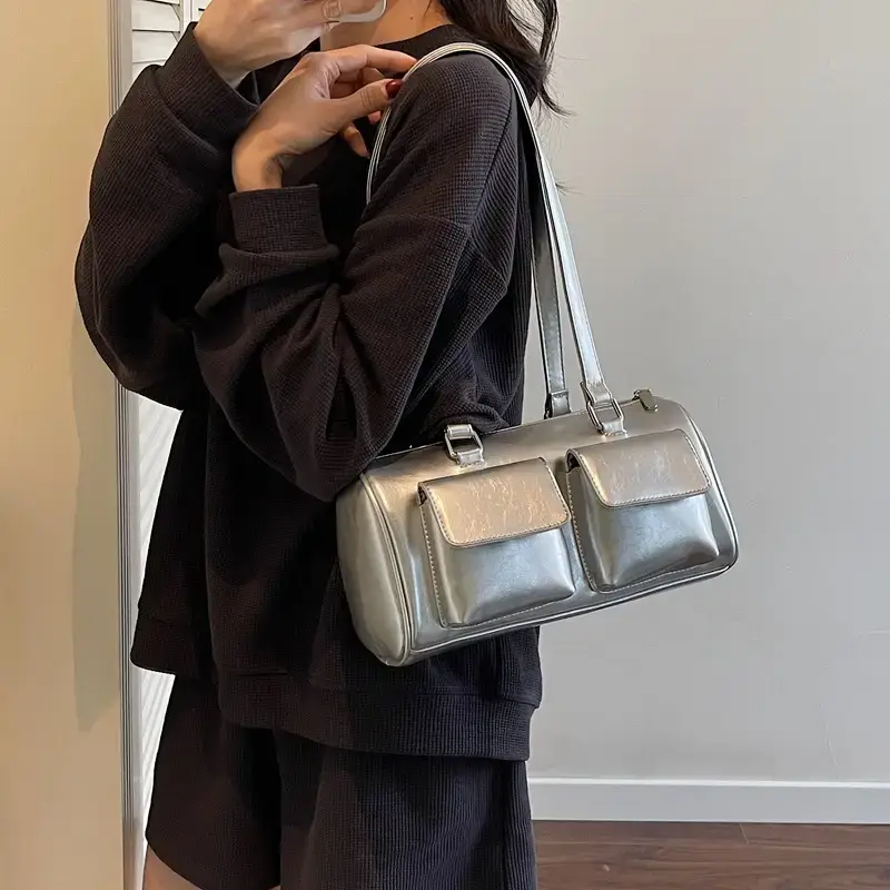 Women's Beige Crossbody Shoulder Bag 2025 Summer - Image 10