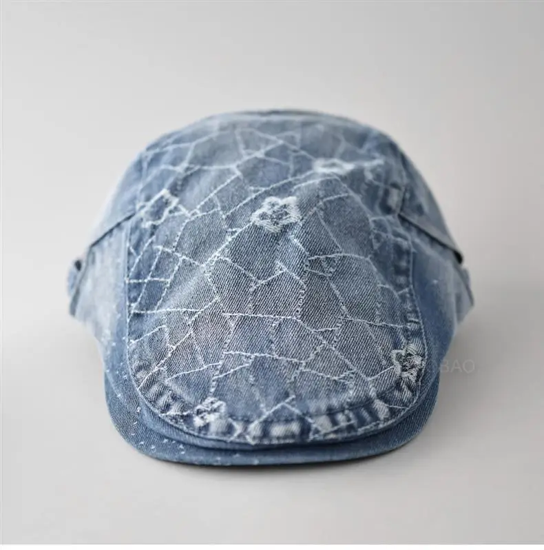 Women Korean Style Denim Forward Hat Spring Summer New Fashion — feature 5